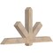 Ekena Millwork Kennewick Smooth Timber Gable Bracket, Douglas Fir, 72"W x 36"H x 5 1/2"D x 5 1/2"F, 12/12 Pitch GBW072X36X0606KEN00SDF - alternate 2